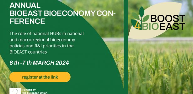 SAVE THE DATE – ANNUAL BIOEAST BIOECONOMY CONFERENCE ON 6-7 MARCH 2024