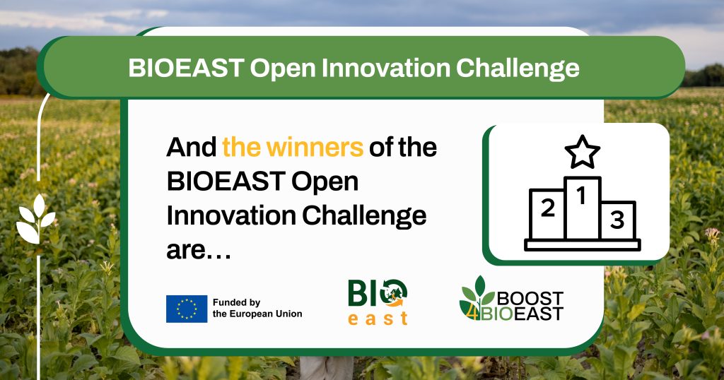 Winners of the BIOEAST Open Innovation Challenge
