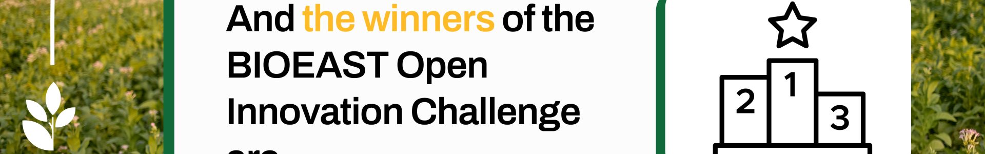 BIOEAST OIC winners: Eight Promising Solutions Boosting Bioeconomy Innovation Across the BIOEAST Macro-Region