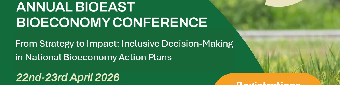 Join us at the Annual BIOEAST Bioeconomy Conference 2026!