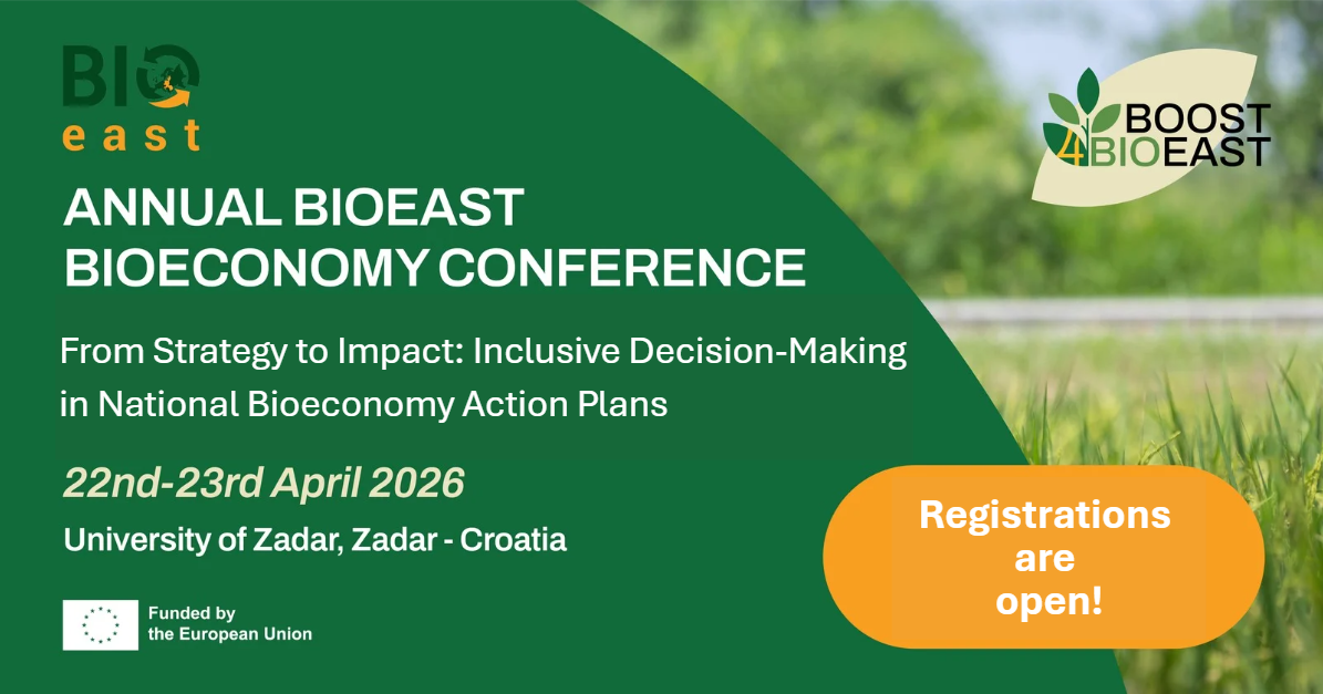 BIOEAST Bioeconomy Conference 22–23 April