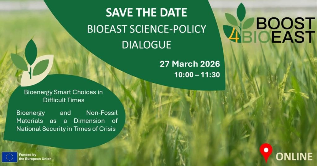 Science Policy Dialogue: Bioenergy Smart Choices in Difficult Times
