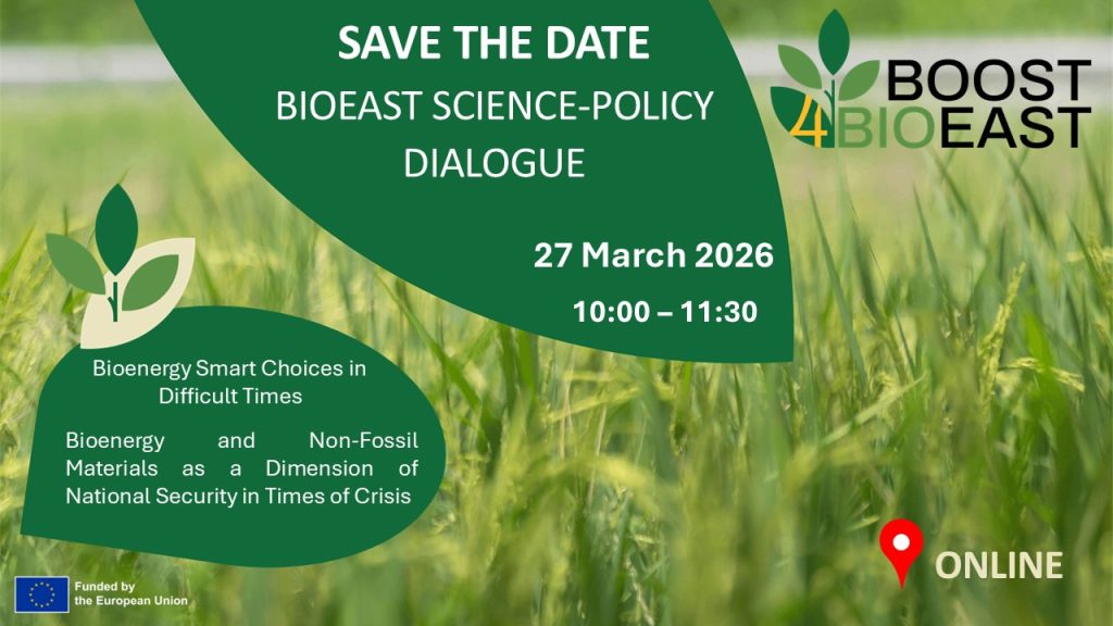 Science Policy Dialogue: Bioenergy Smart Choices in Difficult Times