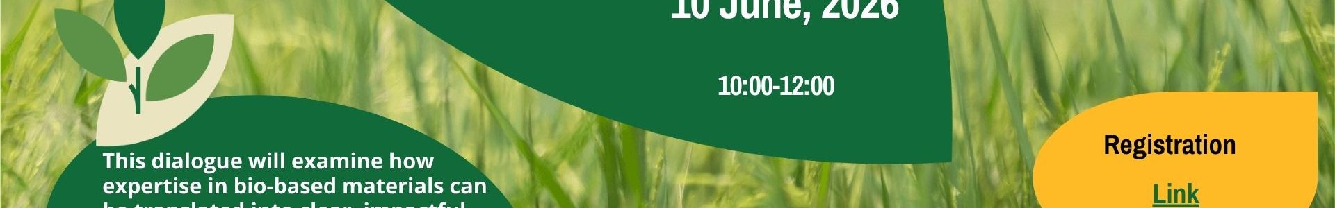 Science-Policy Dialogue for the Advanced Bio-based Chemicals and Materials TWG – Save the Date