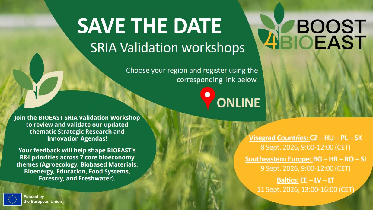 BIOEAST SRIA Validation Workshops